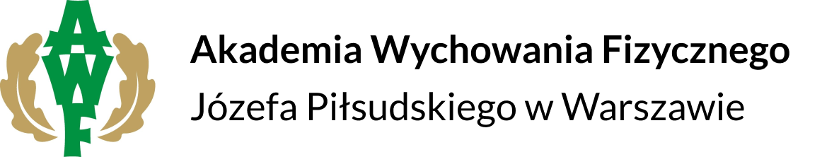 Logo - Akademia Wychowania Fizycznego Józefa Piłsudskiego w Warszawie